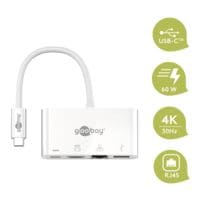 goobay USB-C Multiport Adapter HDMI / USB-A / LAN