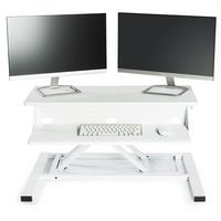 Luxor hoogte verstelbare bureau-opzet Luxor 81 cm, sledepoot