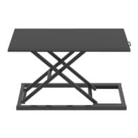 Luxor hoogte verstelbare bureau-opzet Luxor 80 cm, sledepoot als tafelblad