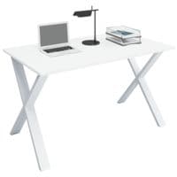 Vcm Bureau »Lona« 140 cm, X-onderstel wit