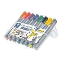 STAEDTLER Doos met 8 flipchart markers Lumocolor