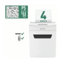 papiervernietiger LEITZ IQ 4M Protect Premium, Veiligheidsklasse 5, micro, tot 4 bladen