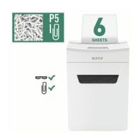 papiervernietiger LEITZ IQ 6M Protect Premium, Veiligheidsklasse 5, micro, tot 6 bladen