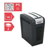 papiervernietiger Rexel Secure MC4-SL Slimline Whisper-Shred, Veiligheidsklasse 5, micro (2 x 15 mm), tot 4 bladen