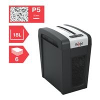 papiervernietiger Rexel Secure MC6-SL Slimline Whisper-Shred, Veiligheidsklasse 5, micro (2 x 15 mm), tot 6 bladen