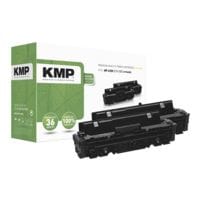 KMP Dubbelpak Toner vervangt HP 410X (CF410XD)