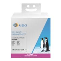 G&G Papieren etiketten vervangt Brother DK-11208 38 x 90 mm - 400 stuks