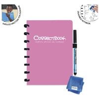 notitieboek Correctbook® roze A5 blanco