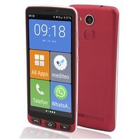 Olympia Senioren Smartphone Neo rood
