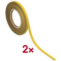 MAUL Magnetische identificatieband, 10 m x 10 mm, set van 2