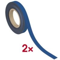MAUL Magnetische identificatieband, 10 m x 20 mm, set van 2