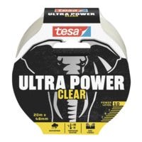 Montagetape tesa Ultra Power Clear, 48 mm breed, 20 m lang