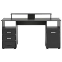 Mbelpartner Bureau Niels 150 cm, vol onderstel als tafelblad
