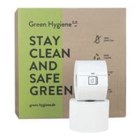 Green Hygiene 36 rollen CO₂-neutraal gerecycleerd toiletpapier  Rolf 36 rollen, 2-laags, wit, kleine rol