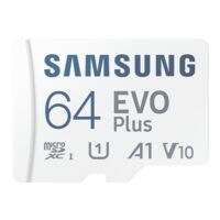 Samsung MicroSD-geheugenkaart EVO Plus 2021 incl. SD-adapter 64 GB