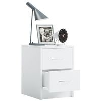 VCM MORGENTHALER GMBH Nachtkastje »Boxal Mini« 34 cm, vol onderstel wit