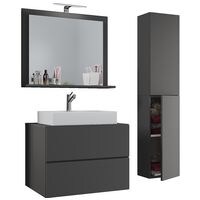 VCM Morgenthaler 4-delige badmeubelset Lendas L 60 cm