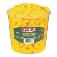 Haribo Schuimsuiker Bananas doos 150 stuks