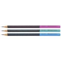 Faber-Castell (Schule) Grip 2001 Two Tone, B, zonder gom