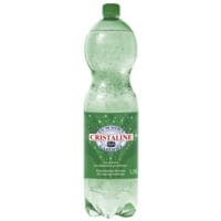 CRISTALINE 6 flessen koolzuurhoudend mineraalwater Cristaline 1,5 liter