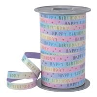 PRÄSENT Cadeaulint pastel »Rainbow Birthday«