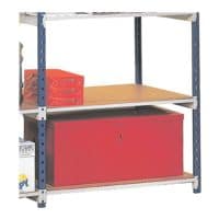 Paperflow Set van 5 harde vezel planken Rang'Eco 100 / 40 cm