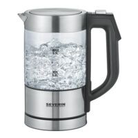 Digitale mini glazen waterkoker 0,5 L SEVERIN WK 3458 1100 W
