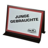 EICHNER Autodakbord A4 voor zelf ontwerpen zwart EICHNER Autodakbord A4 voor zelf ontwerpen zwart