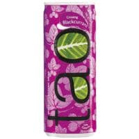 tao Pak met 24 blikjes frisdrank Botanic Blackcurrant 250 ml