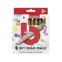 Bruynzeel Set van 6 kleurpotloden Soft Colour