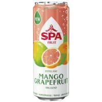 SPA Pak met 24 blikjes frisdrank Fruit Sparkling Mango-Grapefruit 250 ml