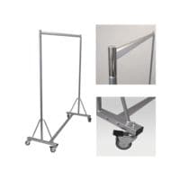Gerso Professionele kledingstandaard 160 cm, 150 kg draagvermogen