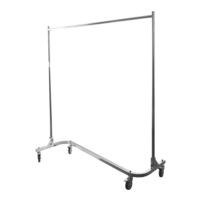 Gerso Zware-last kledingrek Goliath 250 kg draagvermogen chroom