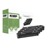 KMP Tonerset vervangt Hewlett Packard  No.203X CF540X