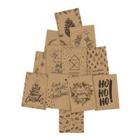 kerst ansichtkaart SIGEL Naturals Christmas, A6, zonder envelop, 24 stuk(s)