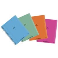 10x Aurora schoolschrift A5 geruit