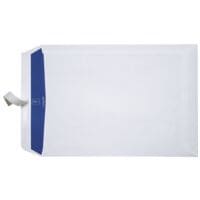 zak-envelop GALLERY wit, speciaal formaat 100 g/m zonder venster, zelfklevend met beschermstrip - 250 stuk(s)