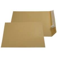 zak-envelop GALLERY bruin, speciaal formaat 90 g/m zonder venster, zelfklevend met beschermstrip - 250 stuk(s)