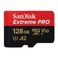 SanDisk microSDXC geheugenkaart met adapter Extreme 128 GB