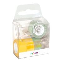 HEYDA Deco-plakband Mini soft colour soft yellow, gekleurd, 5 stuk(s)