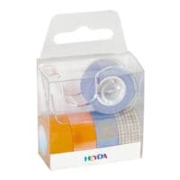 HEYDA Deco-plakband Mini zachte kleur lila, gekleurd, 5 stuk(s)