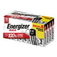 Energizer Pak met 32 batterijen »Max Alkaline« Micro / AAA Promotion Pack 24+8