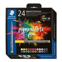 STAEDTLER Set van 24 viltstiften pigment brush pen
