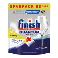 finish Quantum All In 1 Citrus SPARPACK vaatwastabletten 88 stuks