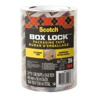 3x verpakkingstape Scotch Box Lock, 48 mm breed, 50 m lang