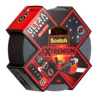 Scotch Kleefband Extremium Ultra, 48 mm x 25 m, zwart