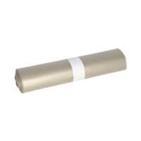 Deiss 50 afvalzakken 80 x 0,2 x 100 cm transparant HDPE