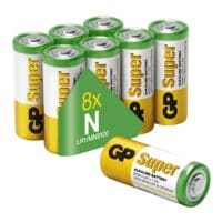 GP Batteries Set van 8 Lady / N batterijen Super Alkaline