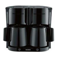 SEVERIN Koffiemachine met 2 isoleerkannen KA 9315 zwart
