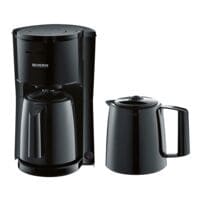 SEVERIN Koffiezetapparaat met 2 thermoskannen KA 9307 zwart